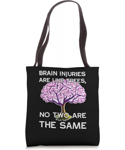 No Two Traumatic Brain Injuries are the Same - Digital Art Tote Bag $11.13 Totes