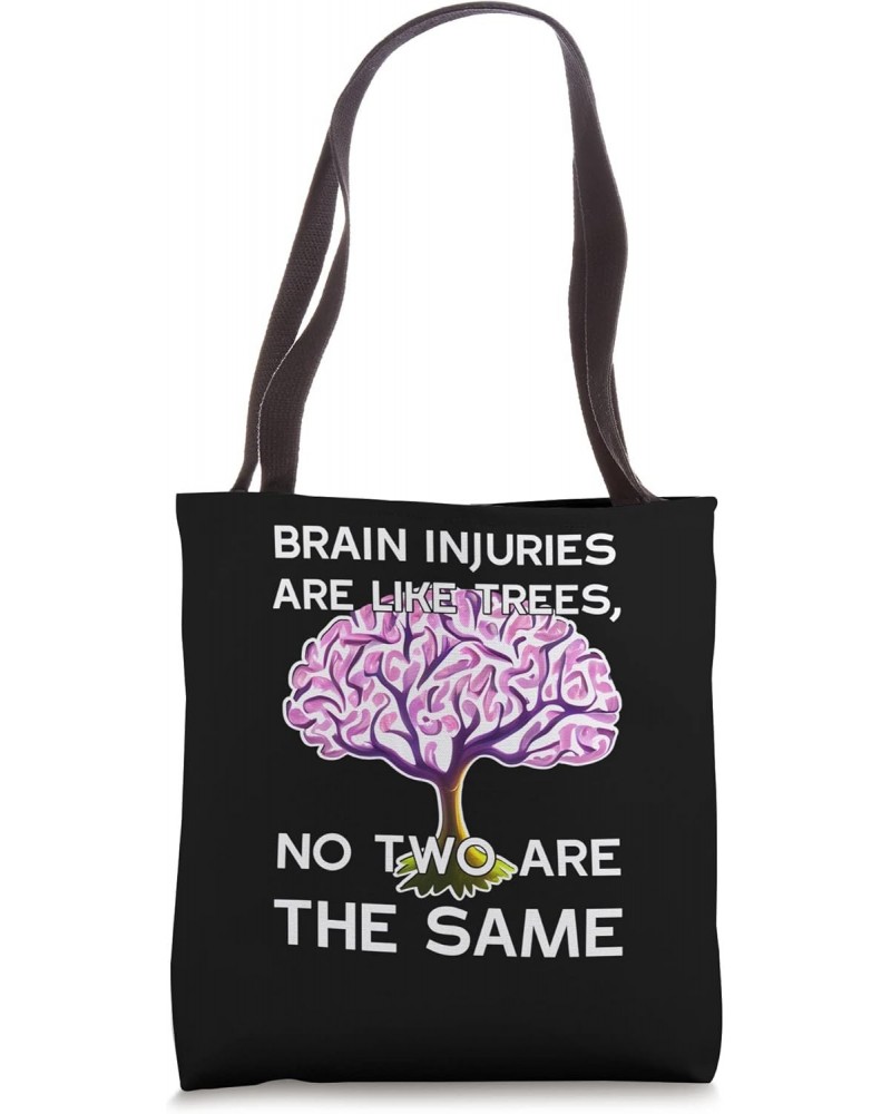 No Two Traumatic Brain Injuries are the Same - Digital Art Tote Bag $11.13 Totes