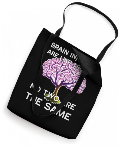 No Two Traumatic Brain Injuries are the Same - Digital Art Tote Bag $11.13 Totes