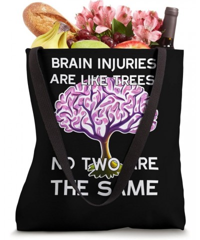 No Two Traumatic Brain Injuries are the Same - Digital Art Tote Bag $11.13 Totes