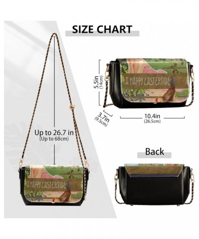 Crossbody Bags for Women Trendy Women's Black Shoulder Bag Small PU Leather Flap Cross Body Bag Handbags Pattern9 $24.59 Cros...