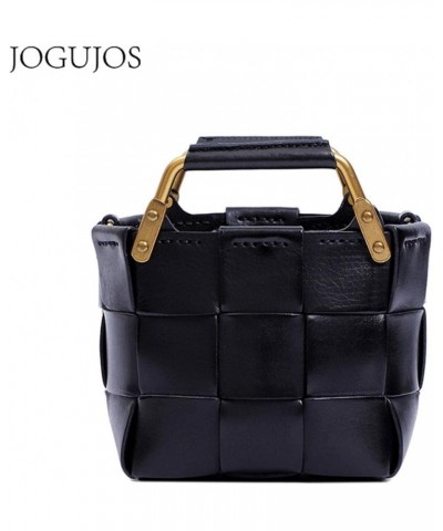 Bags Women New Retro Leather Handbags Multifunctional Portable Messenger Bag Hand-Woven Handbags 8786hongse $34.69 Shoulder Bags