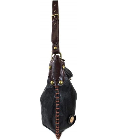 Handbags Charming Crossbody or Shoulder Convertible Large Purse - BLACK Owl-iii $30.15 Hobo Bags