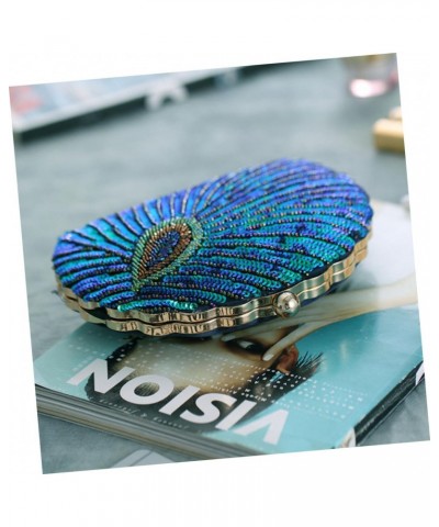 1pc Dinner Bag Wedding Clutch Peacock Bags for Women Tote Purse for Women Party Purse Sequin Purses for Women Tote Handbags E...