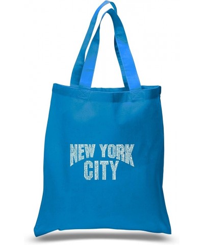 Word Art S Tote Bag - NYC Neighborhoods Sapphire $8.95 Totes