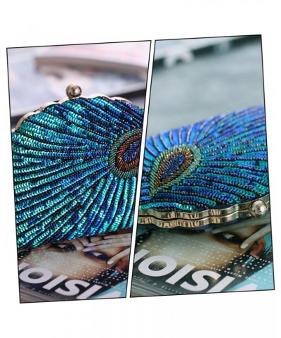 1pc Dinner Bag Wedding Clutch Peacock Bags for Women Tote Purse for Women Party Purse Sequin Purses for Women Tote Handbags E...