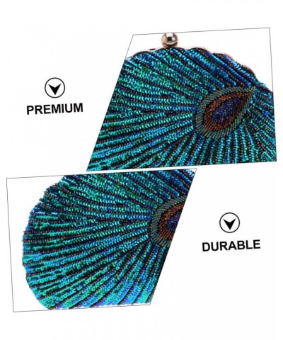 1pc Dinner Bag Wedding Clutch Peacock Bags for Women Tote Purse for Women Party Purse Sequin Purses for Women Tote Handbags E...