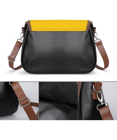 Fashion Crossbody Bags Women's Shoulder Bags Classic City Leather Satchels Hobo Bags It's Ok Icon Color9 $25.49 Crossbody Bags