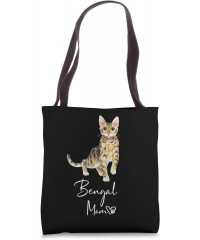 BENGAL Mom Cute Cat Mother Kitten Girl Gift Tote Bag $14.39 Totes