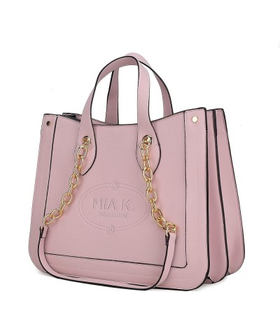 Tote Bag for Women, Vegan Leather Top-Handle Shoulder bag Purse Tote Satchel Handbag Stella Blush $32.47 Totes