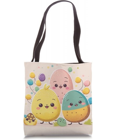 Funny Easter Celebration Easter Bunny Cool Easter Egg Tote Bag $11.04 Totes