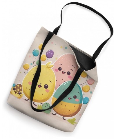 Funny Easter Celebration Easter Bunny Cool Easter Egg Tote Bag $11.04 Totes