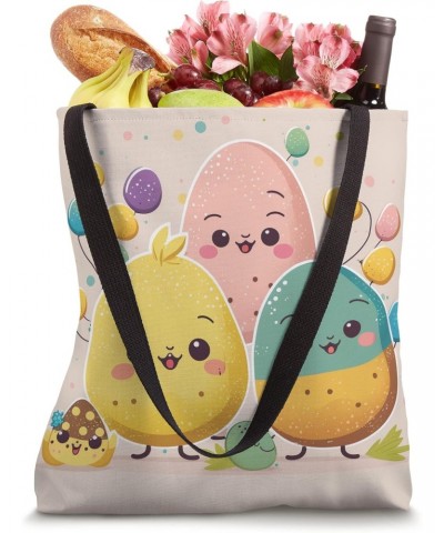 Funny Easter Celebration Easter Bunny Cool Easter Egg Tote Bag $11.04 Totes