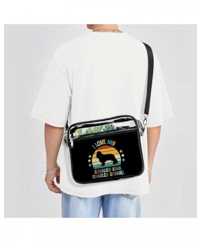 Thai-ridgeback-retro-print Clear Crossbody Shoulder Purse Bag for Men Women, Stadium Clear Messenger Bag Style-4 $13.49 Cross...