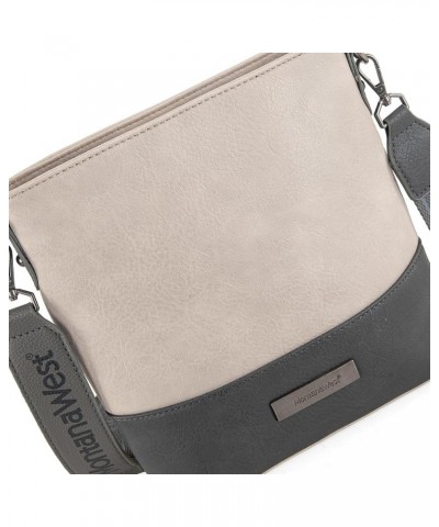 Hobo Bag Purses and Handbags for Women Top Handle Handbags with Pockets Zipper Y-crossbody Grey $13.79 Hobo Bags